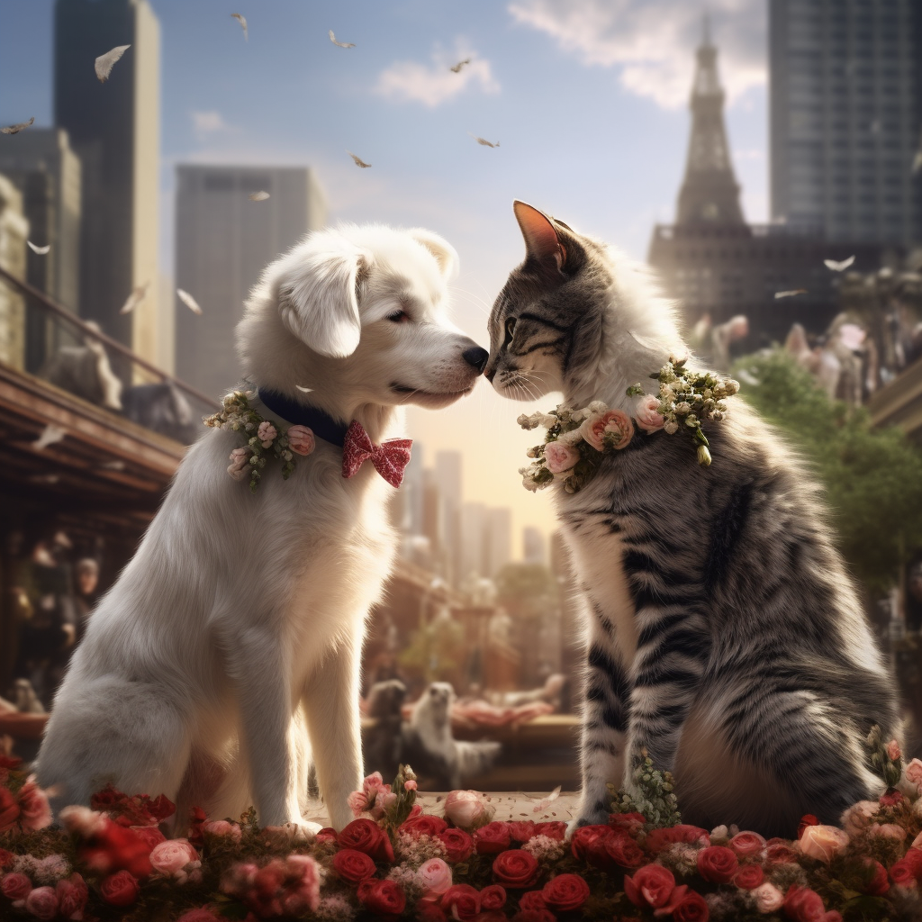 La cohabitation entre 🐶 et 🐱